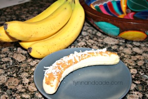 banana toddler snack
